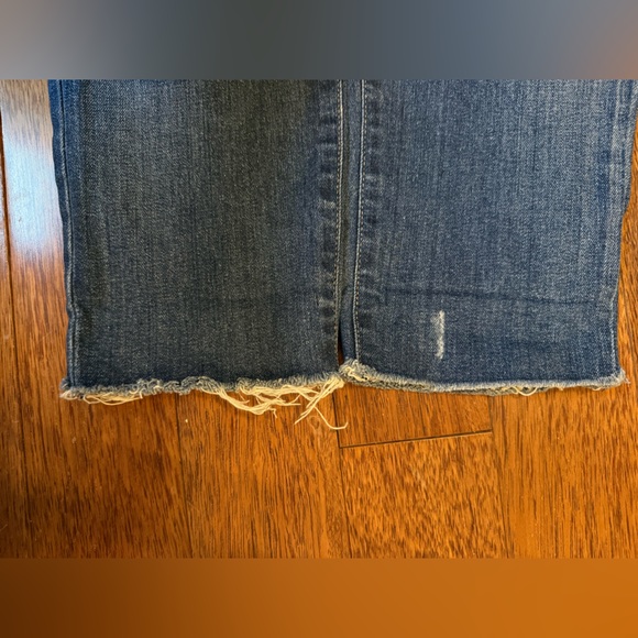 MOUSSY VINTAGE Tyrone Skinny Blue Denim Jeans Japan Raw Hem Medium Wash 29 - Picture 11 of 11